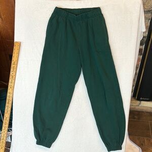 Garage Deep Green Joggers